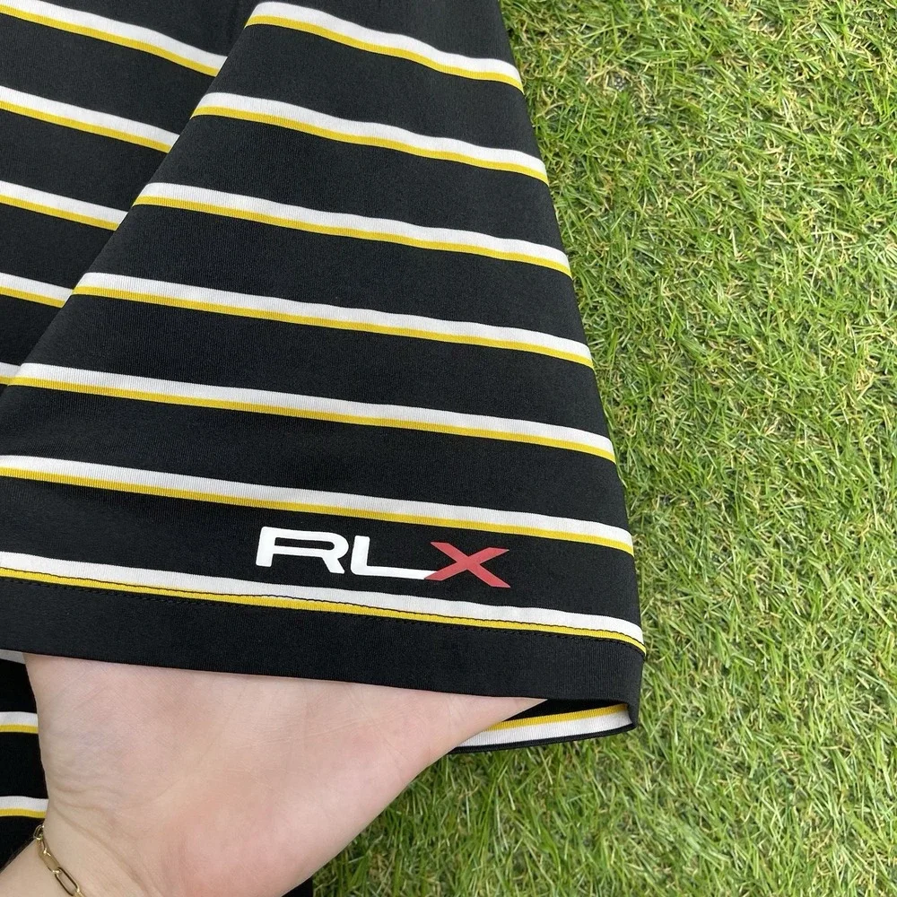 RLX Ralph Lauren Golf Polo Shirt Mens Large Athletic Sportswear Performance y2k